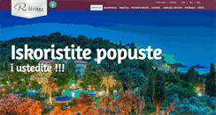 Desktop Screenshot of hotel-rivijera-montenegro.com